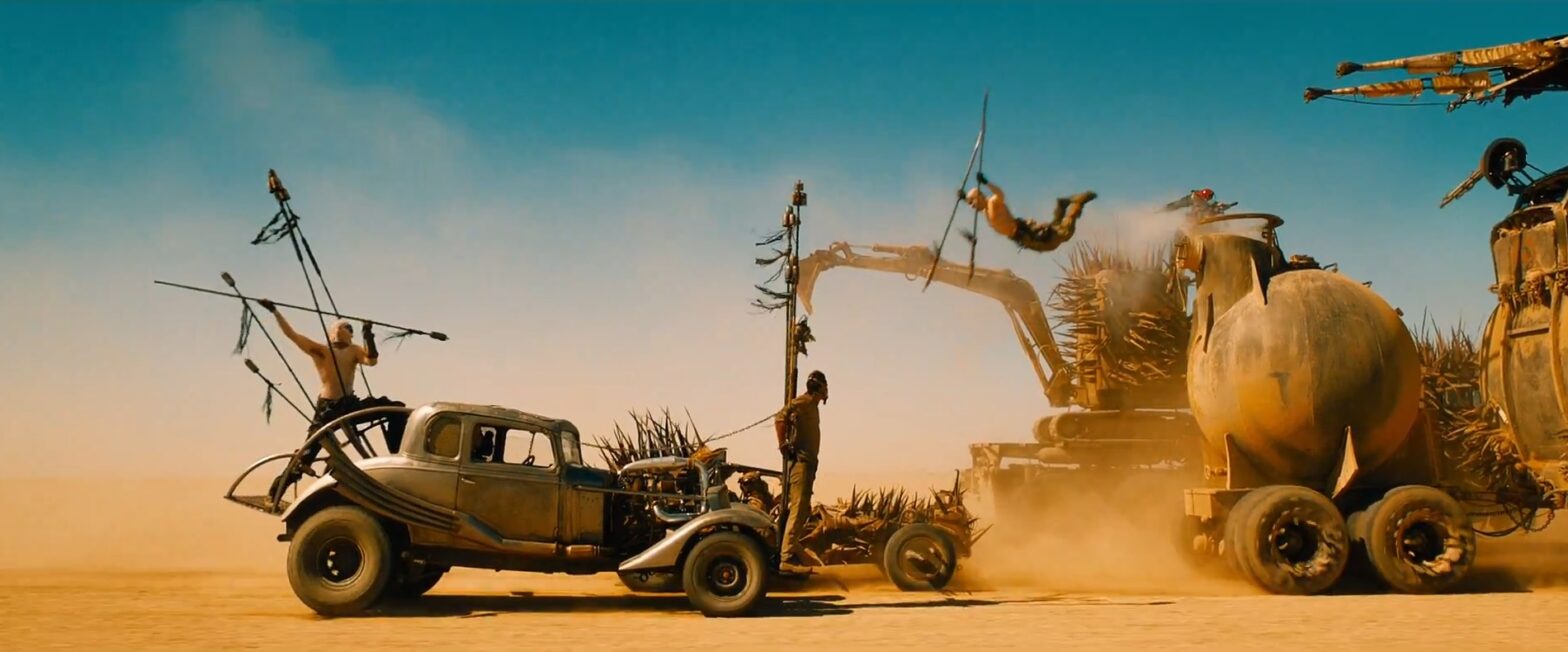 Cena de 'Mad Max: Estrada da Fúria'