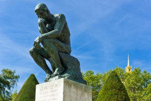 O Pensador, de Auguste Rodin